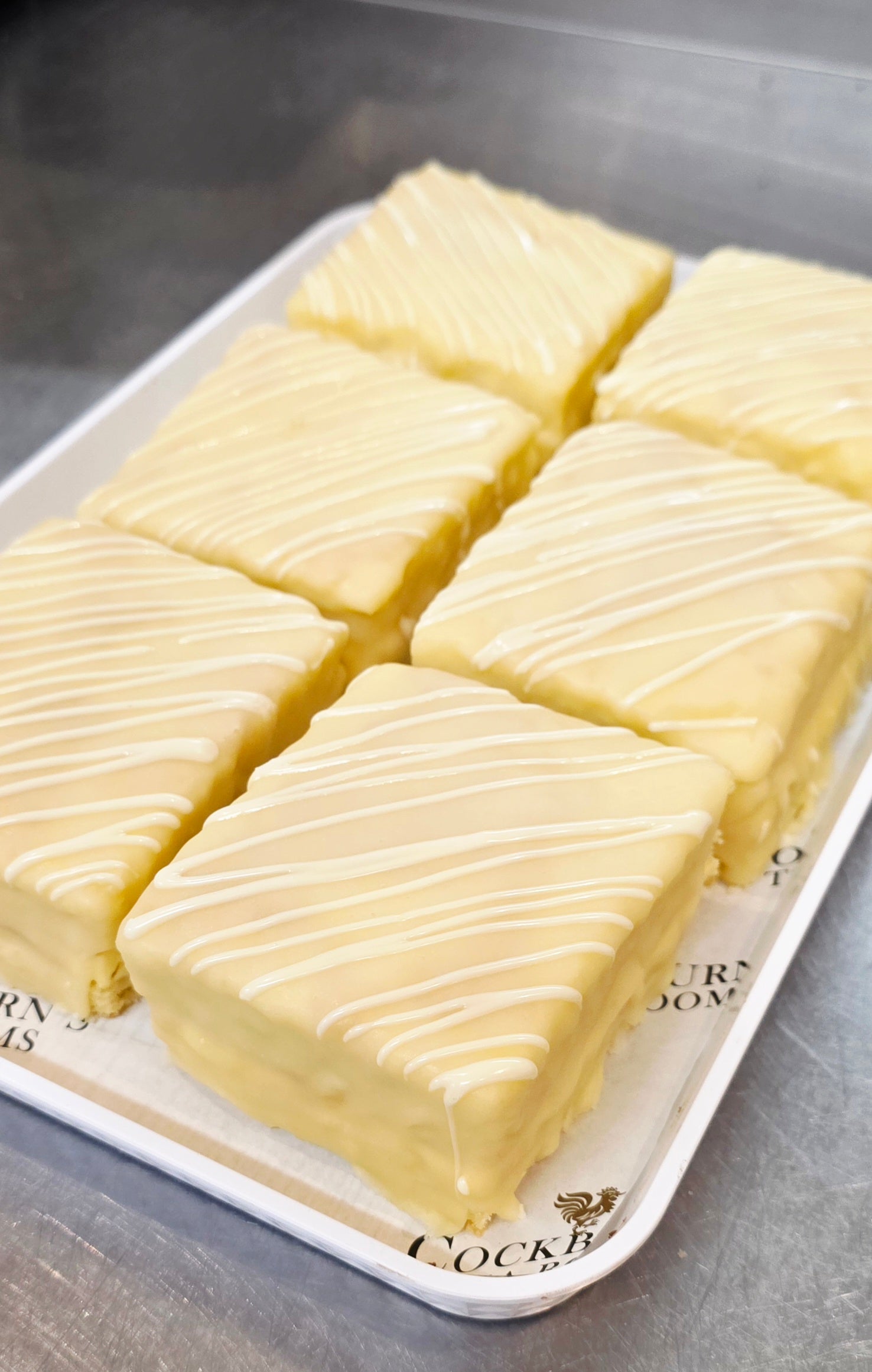 Lemon Fondant Fancy