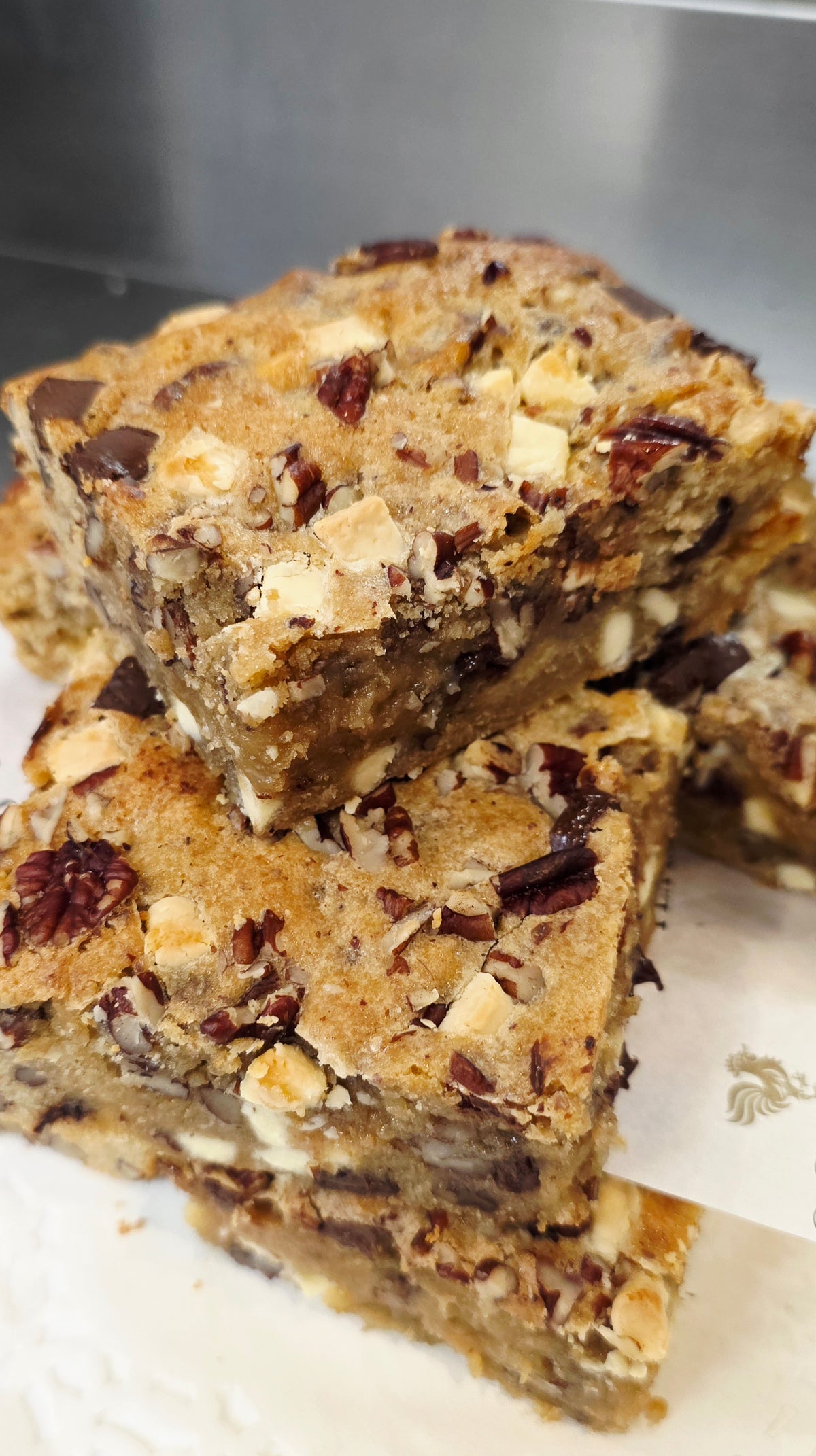 Banana & Pecan Blondie