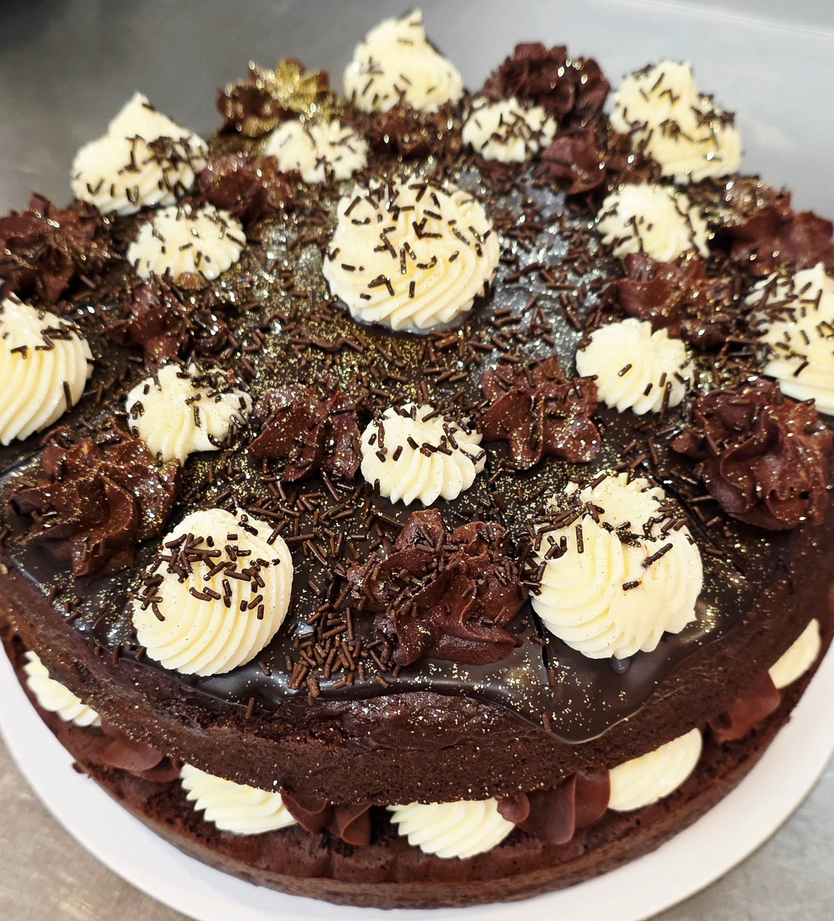 Chocolate & Mascarpone Cake