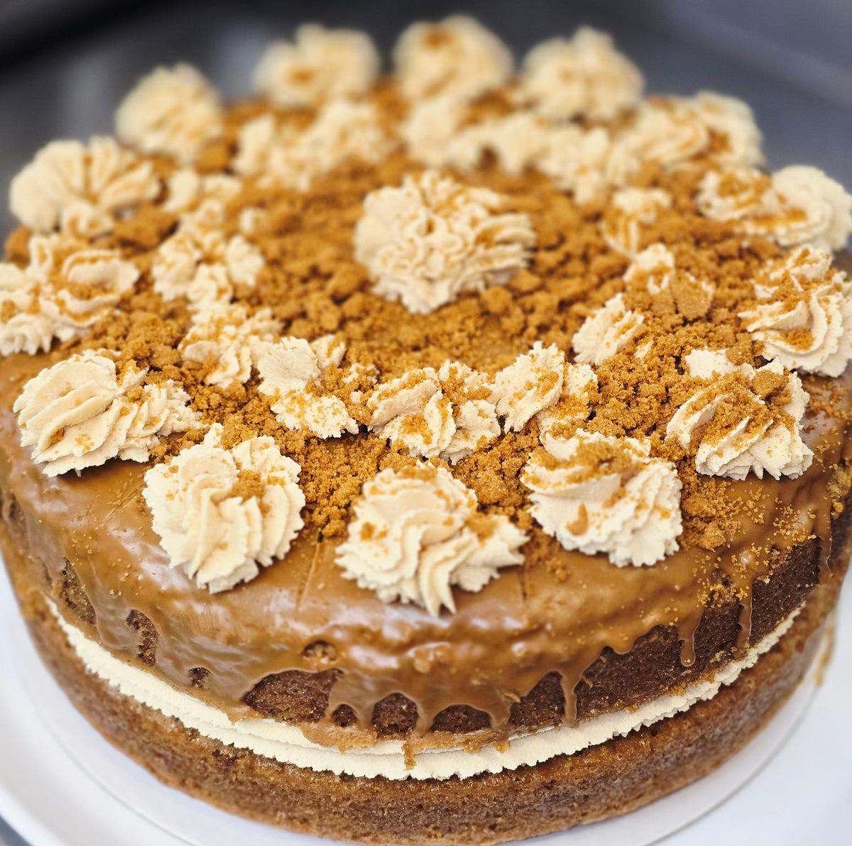Vegan Biscoff Cake