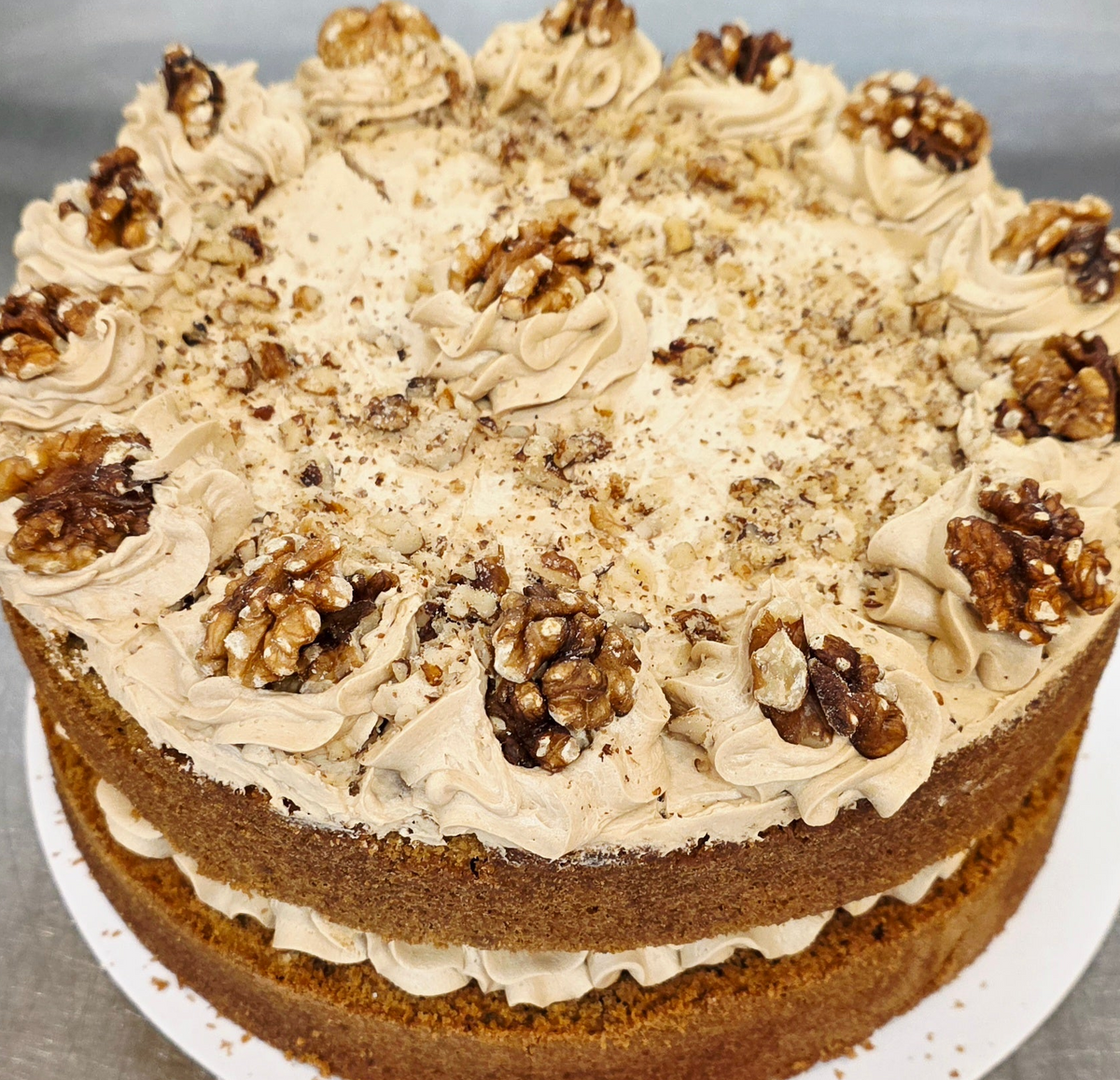 Coffee & Walnut Cake