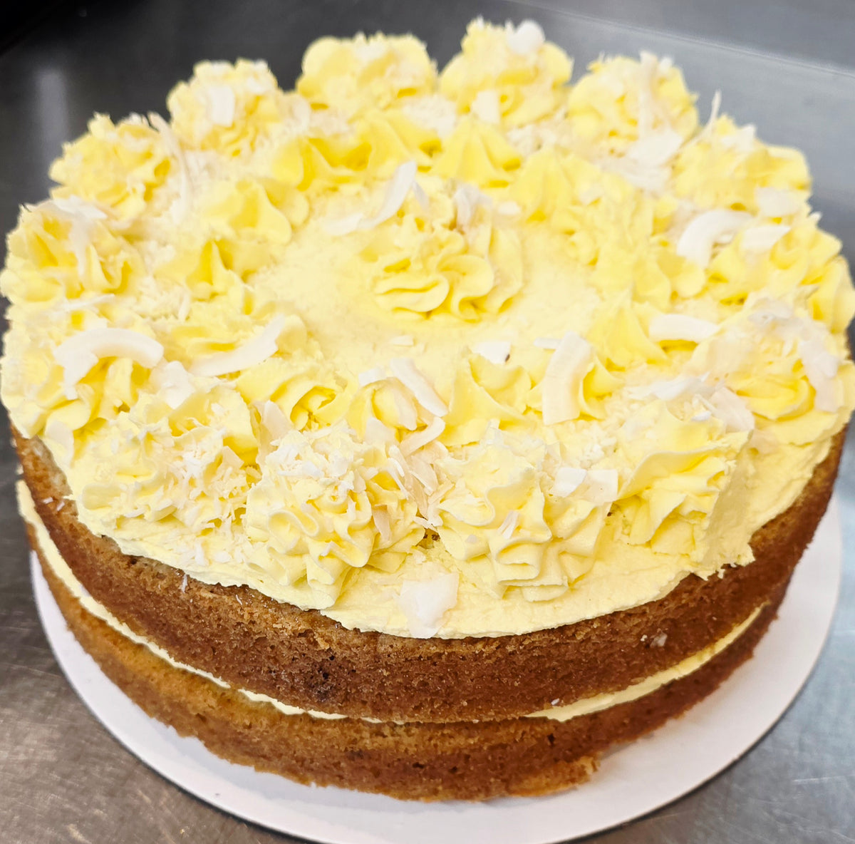Vegan Lemon & Coconut Cake