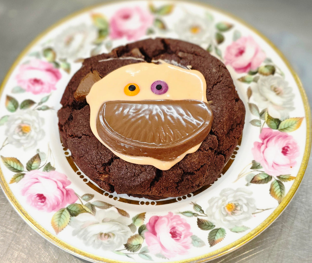 Spooky Choc Orange Cookie