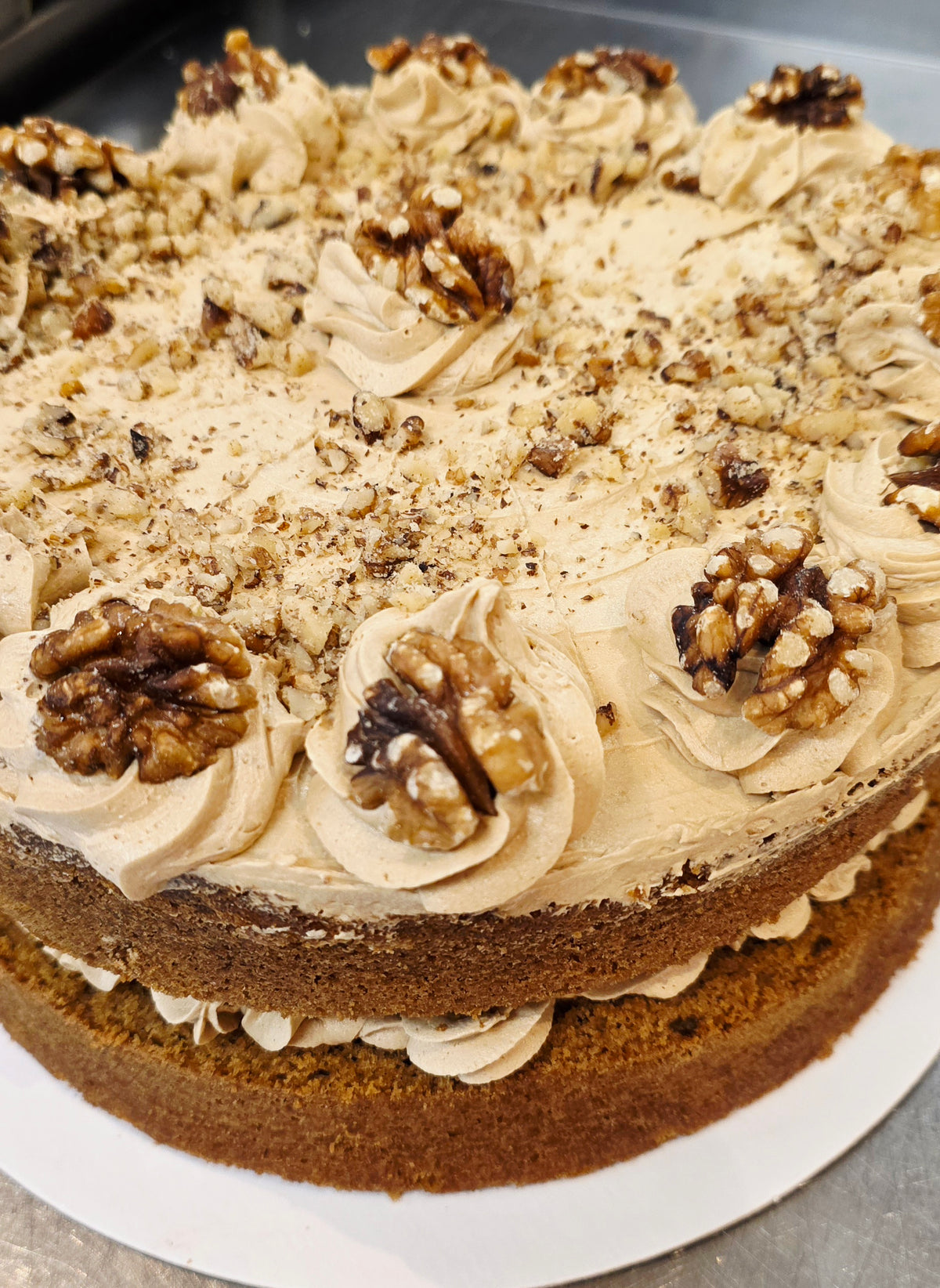 Coffee & Walnut Cake